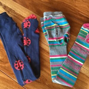 Hanna Anderson, girls tights size 110